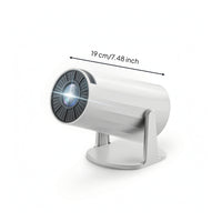 4K Support Mini Display Device with Stand Autofocus Display Device with WiFi and Bluetooth Compact Stable for Home Theater