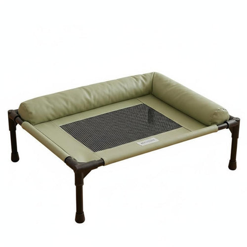 Elevated Pet Cot Moisture-Proof Cooling Dog Bed Orthopedic Support for Indoor