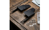 No-Cut Trunk Bracket Bolt-on Trunk Frame Bracket Easy Installation Mounting Plate Long-Lasting for Motorcycle Riders, Commuters, Daily Commuting