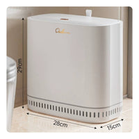 Automatic Bag-Lock Trash Can Handseffortless at Home Storage Quiet-Close Close