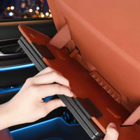 Rear Seat Trash Bin Washable Seat Back Trash Bag Hidden Design