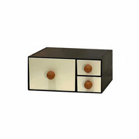 Tiered Vanity Case with Drawers Large Capacity Makeup Organizer Drawer Design
