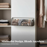 Compartment Underwear Box Compartmentalized Smalls Organizer for Adults