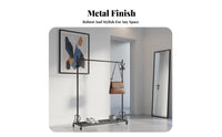 Single-Rod Clothing stand featuring Shelf Nordic appearance Garment Rack Minimalist Design Easy Assembly for Students