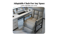 Folding Sleeper Chair Foldable Single Pull-Expandable Bed Space-Saving Er& Movenomic Design for Students, Guests