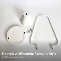 Minimalist Hourglass Aroma Lamp