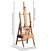 Easel with Drawer Heavy Duty Adjustable Drawing Easel Tooleffortless Setup