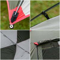 Portable Car Tail Tent for Camping, BBQ, and Beach Shade - Waterproof Sun Shelter Canopy