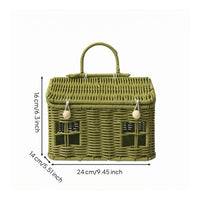 House-Shaped Basket Window Openings House Shaped Basket Arched Handle