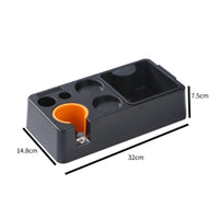 Coffee Machine Stand Countertop Organizer Universal Espresso Tool Holder Tamping Platform Knock Box Storage Suitable for Coffee Bar Home Use