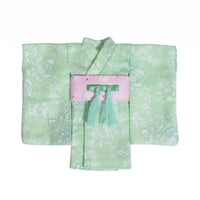 Japanese Style Doll Robe Tassels Doll Robe with Sash Portable Wardrobe Item