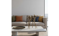 Three-Figure Ornament Minimalist Abstract Figure Sculpture Modern Table Decor Figurine