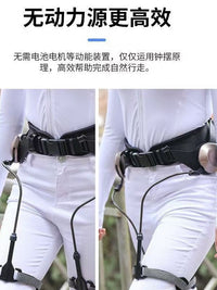 Rehabilitation Walking Aid for Seniors with Adjustable Single-Leg Support