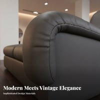 Serpentine Sectional Modern Minimalist Aesthetic Sofa Designer Look Lowstance for Interior Designers, Apartment Dwellers