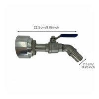 Tank Drain Valve   Tote Adapter Easy Installation Tote Container
