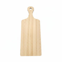 Mini Wooden Cutting Board DIY Project Handle Slicing Board Versatile Mini Wooden Serving Paddle for Crafters, Dining Table, Party