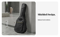 41 Inch Guitar Carrying Case Waterproof 41 Inch Guitar Bag Oxford Cloth Musical Instrument Accessory for Beginners, Storage, Gigs, Music Class
