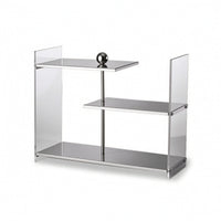 Staggered Countertop Rack Tiered Display Shelf Stable Acrylic Shelf for Coffee Bar