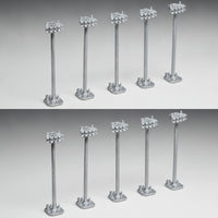 8 Pieces Scenery Accessory Industrial for Terminal Layout, Hobbyists