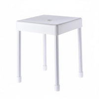 Square Top Bath Stool Non-Slip Shower Chair Strong Load-Bearing for Bathtub