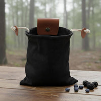 Portable Canvas Forage Bag Handsunrestricted Fruit Picking Bag for Camping