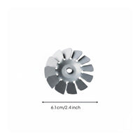 Vacuum Engine Cooling Wheel Metal Material Engine Cooling Fan Blade Brand New