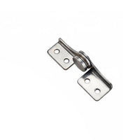Countersunk Holes Damping Rotational Force Hinge Heavy Duty Unrestricted Stop Positioning Hinge for Equipment, Instrument Panels, Machinery