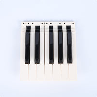 Electronic Keyboard Keys Long-Lasting Black and White Key Set Wear-Resistant