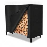 Firewood Rack Cover Weather-Resistant Wood Rack Cover Waterproof Wood Tarp for Garden