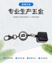 台球用品球黑8易拉扣巧克盒可伸缩台球台球球杆粉笔持有人