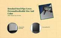 Metal duct cover, easy to install