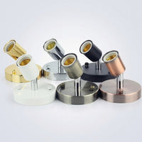 Light Fitting with Adjustable E27 Lamp Holder for Ceiling Pendant, Heat Resistant Aluminum Bulb Holder, 90-260V E27 Lamp Base, Bronze Finish