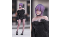 1:64 Scale Figure Detailed Standing Female Figure Realistic Female Figurine for Hobbyists, Collectors, Diorama