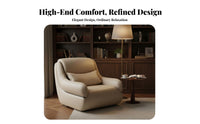 Suspended Seat Armchair Light Luxury Single Sofa Minimalist design Modern Design for Homeowners