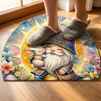 Easter Bunny Floor Rug Non-Slip Cartoon Bunny Doormat Easy to Clean Easter Decorative Mat for Children, Families, Living Room, Entryway, Doorway
