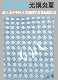 猫咪洗澡洗猫袋防抓咬剪指甲喂药固定包清洁护理吊床跨境代发XJ