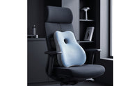 Contoured Support Cushion Ergonomic Pillow Supportive Back Support Pillow with Memory Foam Slow-Rebound for Office Workers, Drivers, Car Seat, Desk