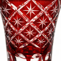 Kiriko-style Crystal Glass Shot Glass