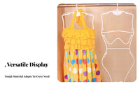Professional Quality Plastic Swimwear Hanger Lightweight Swimsuit Hanger Long-Lasting for Children, Retailers, Boutique