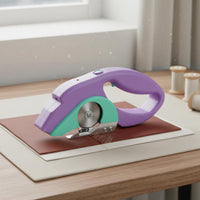 Cordless Rotary Cutter Lightweight Electric Rotary Cutter Double Discs Cutting Tool for Home, Tailoring, Workshop