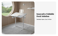 Rolling Adjustable Study Table with light Ergonomic Design children's Furniture