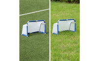 Foldable Soccer Goal Lightweight Portable Soccer Goal Easy to Assemble for Young Athletes, Kids, School Fields