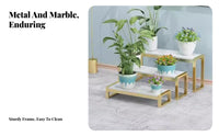 Multi-Level Plant Stand Nordic design Flower Rack Tiered Design for Living Room