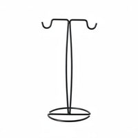 Crossbar Display Stand Metal Scarf Display Stand Stable Base Countertop Hanging Rack for Boutique Owners