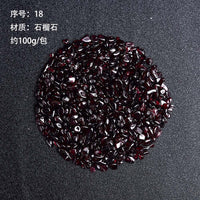 天然水晶净化消磁石黑曜碧玺原石矿石消磁碗宝石花盆鱼缸装饰造景