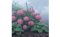 Metal Rain Gauge Painted Design Garden Rain Gauge Distressed Finish