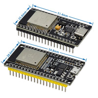 ESP32开发板 无线WiFi+蓝牙 双核CPU 物联网 38PIN排针黄
