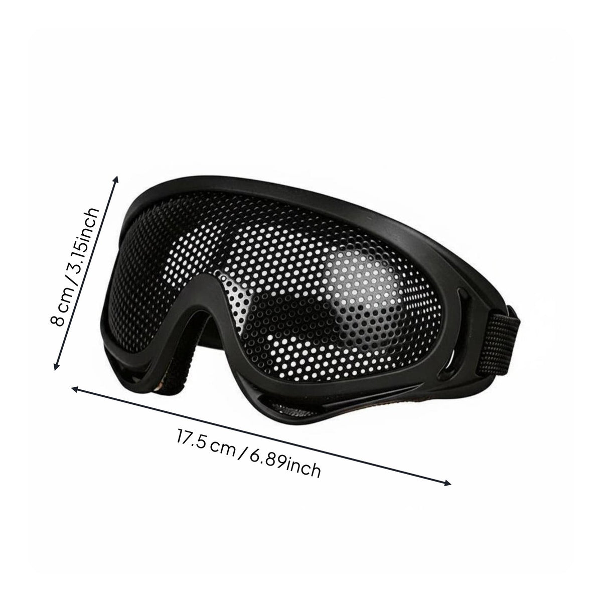 Garden Mowing Goggles Clear View for Gardening
