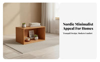 Accent Console Space-Saving Stackable Organizer Block Long-Lasting Design