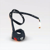 Right-Side Handlebar Switch with Wiring Harness Long-Lasting Ignition-Cutoff Switch Compact Ignition-Cutoff Button Controller Slim for Diy Mechanics